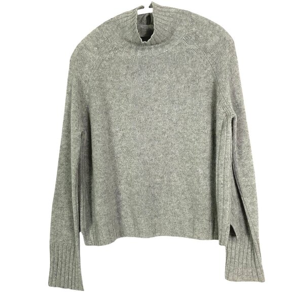 360 Cashmere Sweaters - 360 Cashmere 100% Cashmere Gray Sweater, Turtleneck, XS